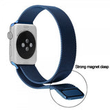 Apple Watch Band Stainless Steel Mesh | Blue